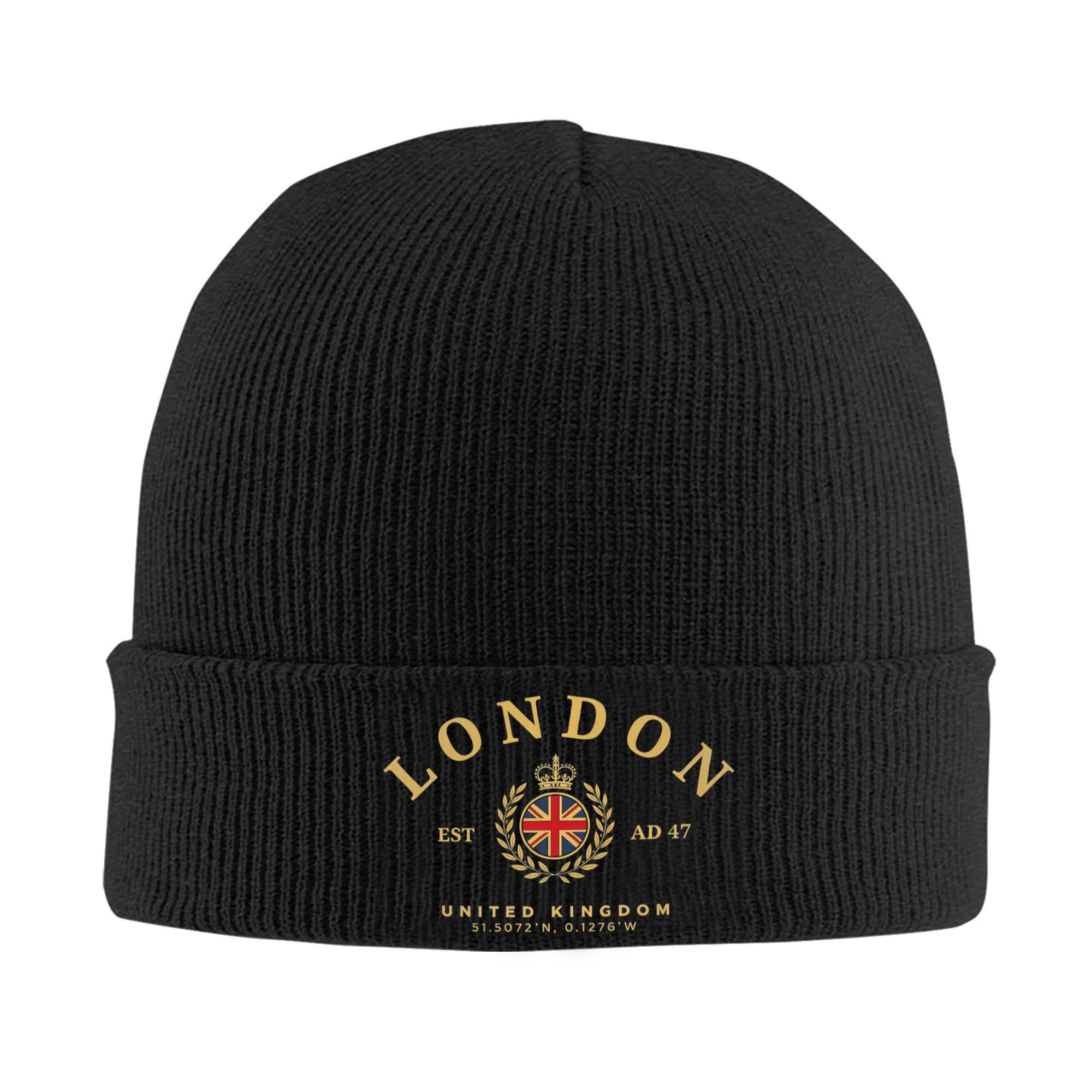 Outdoor Sport Hat Classic - Gorro de malha clássico de Londres,