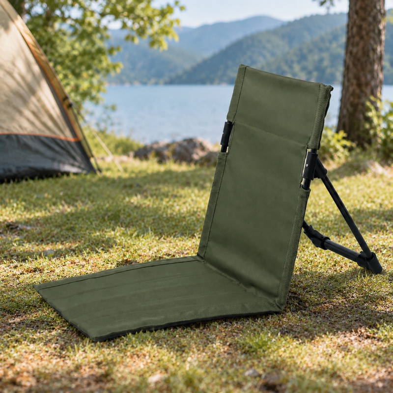 Outdoor Sport Chairs - Assento de camping dobrável e leve,