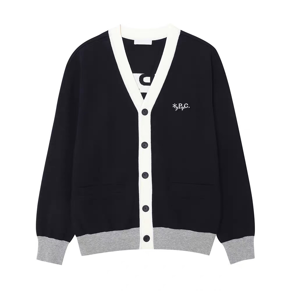 Outdoor Sport Brand Jacket - Cardigã desportivo masculino com decote em