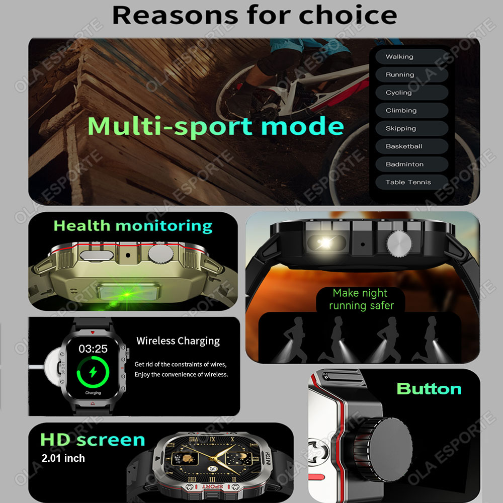 Novo SmartWatch 2026 para Home - Outdoor Sport Day avaliação e preço