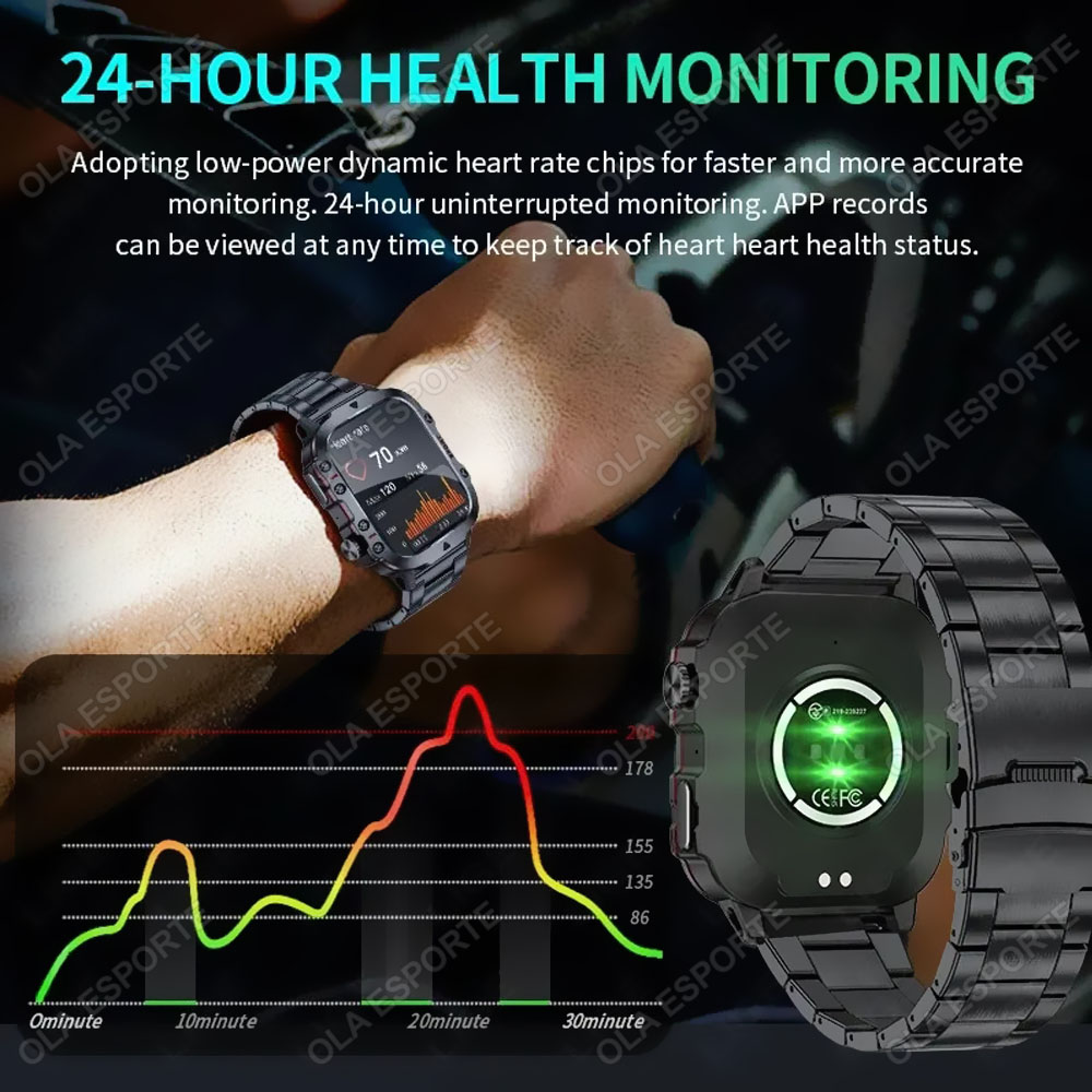 Novo SmartWatch 2026 para Home - Outdoor Sport Day avaliação e preço